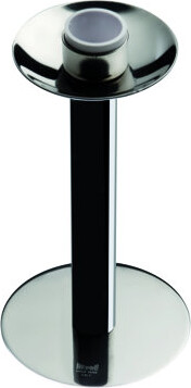 Giotto 5.9'' H 18/10 Stainless Steel Dining Room Candlestick
