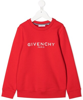 Givenchy Kids Logo Print Sweatshirt