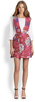 Thumbnail for your product : Suno Floral Metallic Jacquard Jumper Dress