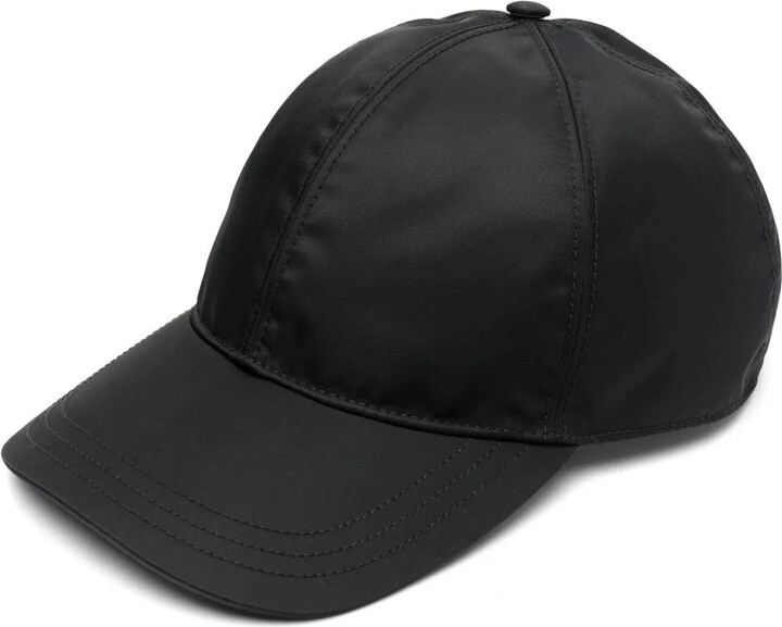 PRADA プラダ Re-Nylon Baseball Cap Prada Re-Nylon baseball cap - ShopStyle Hats