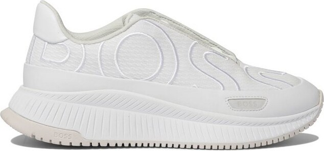Boss Hugo Boss Ttnm Evo Runn Logo Embroidered Chunky-Sole Sneakers