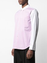 Thumbnail for your product : Comme des Garçons Homme Plus Striped Panel Shirt