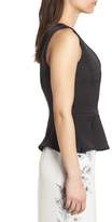 Thumbnail for your product : Vince Camuto Asymmetrical Belted Hammered Satin Blouse