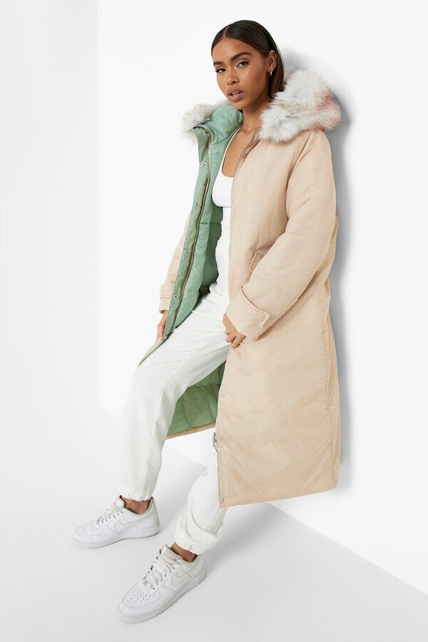 longline parka jacket womens