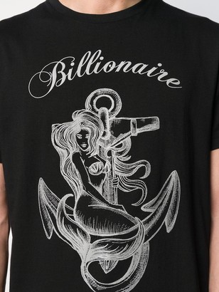 Billionaire Members Only printed T-shirt
