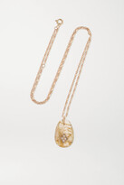 Thumbnail for your product : Pascale Monvoisin Gaia N°1 9 And 14-karat Gold, Quartz And Diamond Necklace - one size