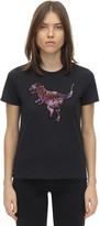 Thumbnail for your product : Coach Kaffe Rexy Embroidered Cotton T-shirt