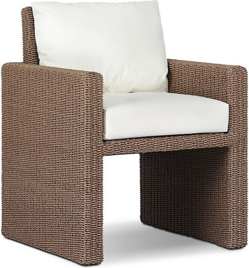 Four Hands Kima Outdoor Dining Chair in White