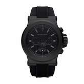 Thumbnail for your product : Michael Kors MK8152 Dylan Black Silicone Mens Watch