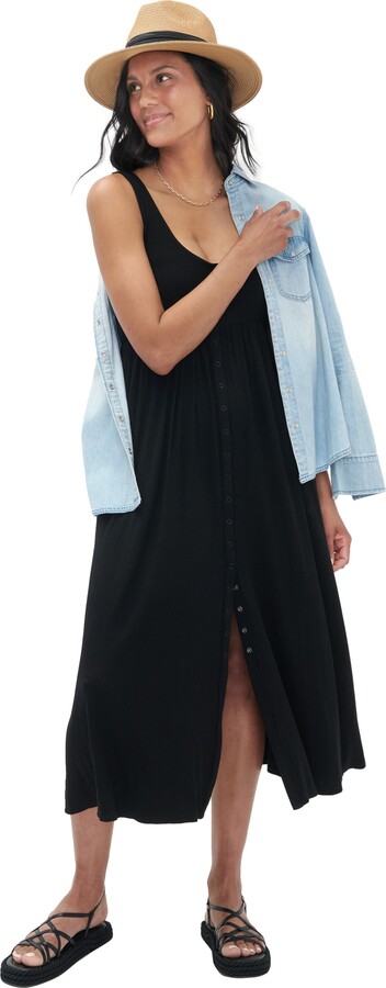 Hatch The Softest Rib Nursing Tank Dress