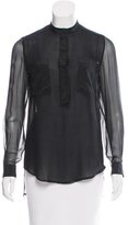 Thumbnail for your product : 3.1 Phillip Lim Sheer Silk Top