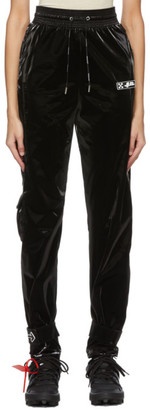off white velvet pants