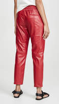 Thumbnail for your product : David Lerner Vegan Leather Joggers