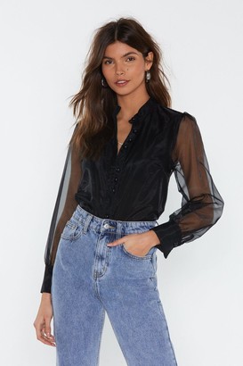 women's sheer blouses uk