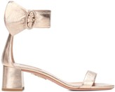 Thumbnail for your product : Aquazzura Palace 50 leather sandals