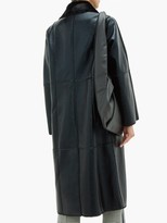 Thumbnail for your product : Stand Studio Nino Single-breated Reverse Faux-shearling Coat - Black