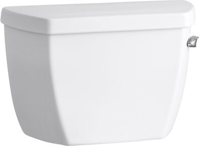 Kohler Highline Classic 1.0 GPF Toilet Tank with Tank Cover Locks and Right-Hand Trip Lever