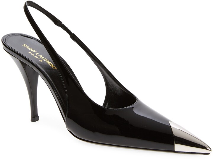 Saint Laurent Vesper Slingback Pump ShopStyle