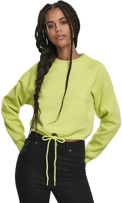 Urban Classics Women Sweatshirt Oversized Short Raglan 