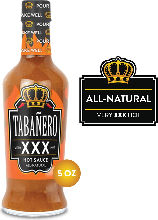 Tabanero XXX Hot Sauce - 5 oz.
