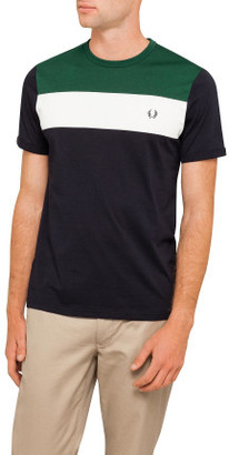 Fred Perry Colour Block Panel T-Shirt