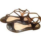 Thumbnail for your product : Yves Saint Laurent 2263 YVES SAINT LAURENT Patent leather Sandals