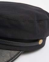 Thumbnail for your product : ASOS Baker Boy Hat With Pu Brim
