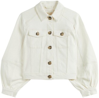 ted baker cream jacket