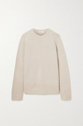 The Row Sibel Oversized Wool And Cashmere-blend Sweater - Beige
