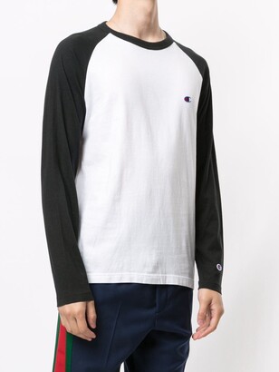 Champion two-tone logo embroidered Tee