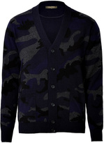 Thumbnail for your product : Valentino Cashmere Camouflage Knit Cardigan