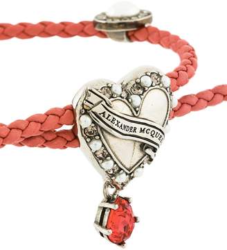 Alexander McQueen Heart Friendship bracelet