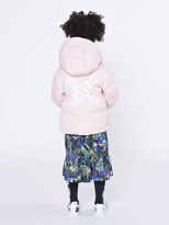 Thumbnail for your product : Kenzo Kids Logo print nylon puffer jacket