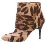 Thumbnail for your product : Lanvin Ponyhair Ankle Boots