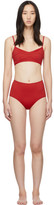 Thumbnail for your product : Her Line Red Suzy Classic High-Rise Bikini