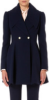 Thumbnail for your product : Alexander McQueen Pleated skirt lapel coat