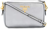 Thumbnail for your product : Prada logo plaque crossbody bag