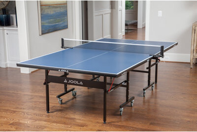 Joola USA Joola Inside, Indoor Table Tennis Table with Net and Post Set - 10 Minute Easy Assembly