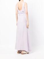 Thumbnail for your product : BONDI BORN Tied-Waist Organic-Linen Dress