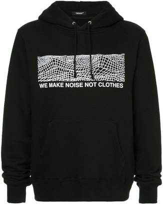 Undercover front printed hoodie