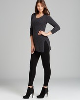 Thumbnail for your product : Heather B Open Knit Asymmetrical Sweater