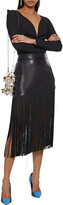 Thumbnail for your product : Just Cavalli Cropped Cady Top