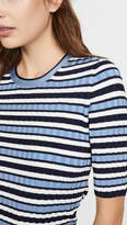 Thumbnail for your product : Veronica Beard Dillon Crew Neck Pullover