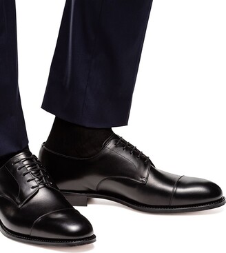 靴 Church's Cartmel Black Straight Tip Church Cartmel Formal Derby: Black Leather: Charles Clinkard