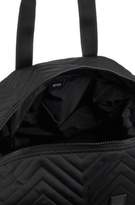 Thumbnail for your product : BOSS Nylon holdall with thermo-stitched quilting and detachable strap