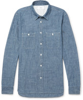 Thumbnail for your product : Mr P. Selvedge Cotton-Chambray Shirt