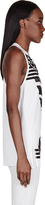 Thumbnail for your product : 3.1 Phillip Lim White Embellished Racerback Tank Top