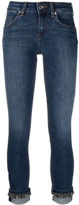 Liu Jo Mid-Rise Cropped Jeans