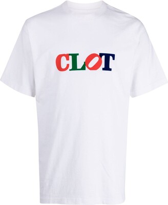 Clot logo-print cotton T-shirt