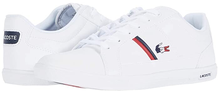 lacoste white shoes